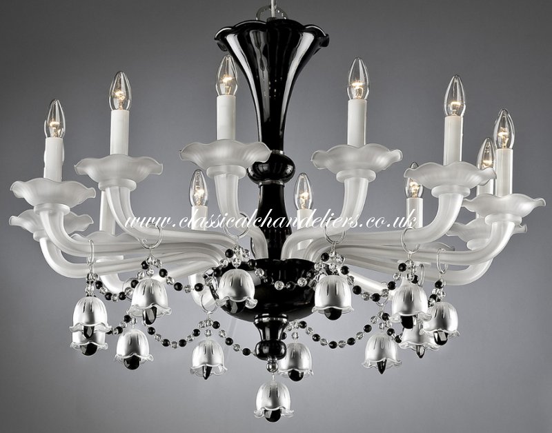 Black and White Chandelier AS54295/00/012 - Click Image to Close