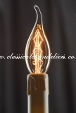 Bent Tip Candle Filament Bulb 40W- SES